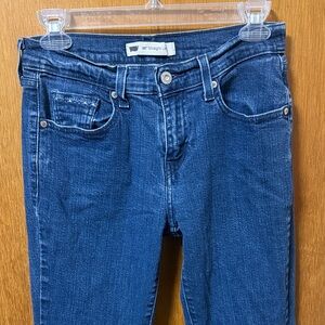 Levi's Classic Straight Leg 505 Blue Jeans